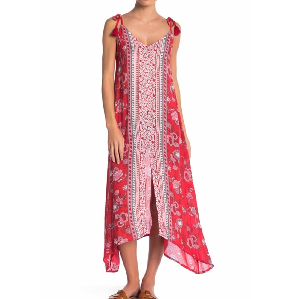 Tiare Hawaii Margaret Asymmetrical Dress in Gerber